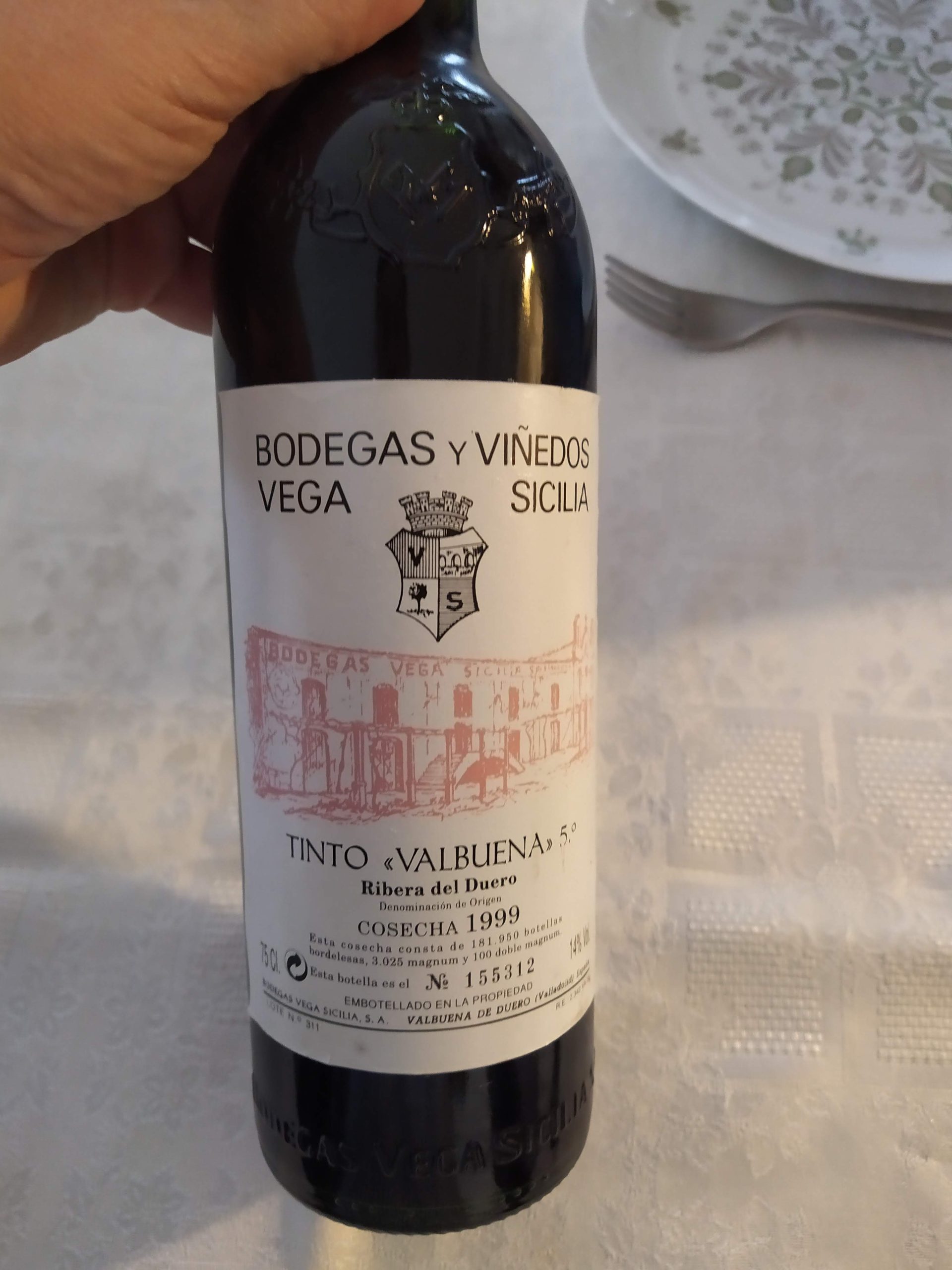 Valbuena 5º Año 1999 DO Ribera del Duero