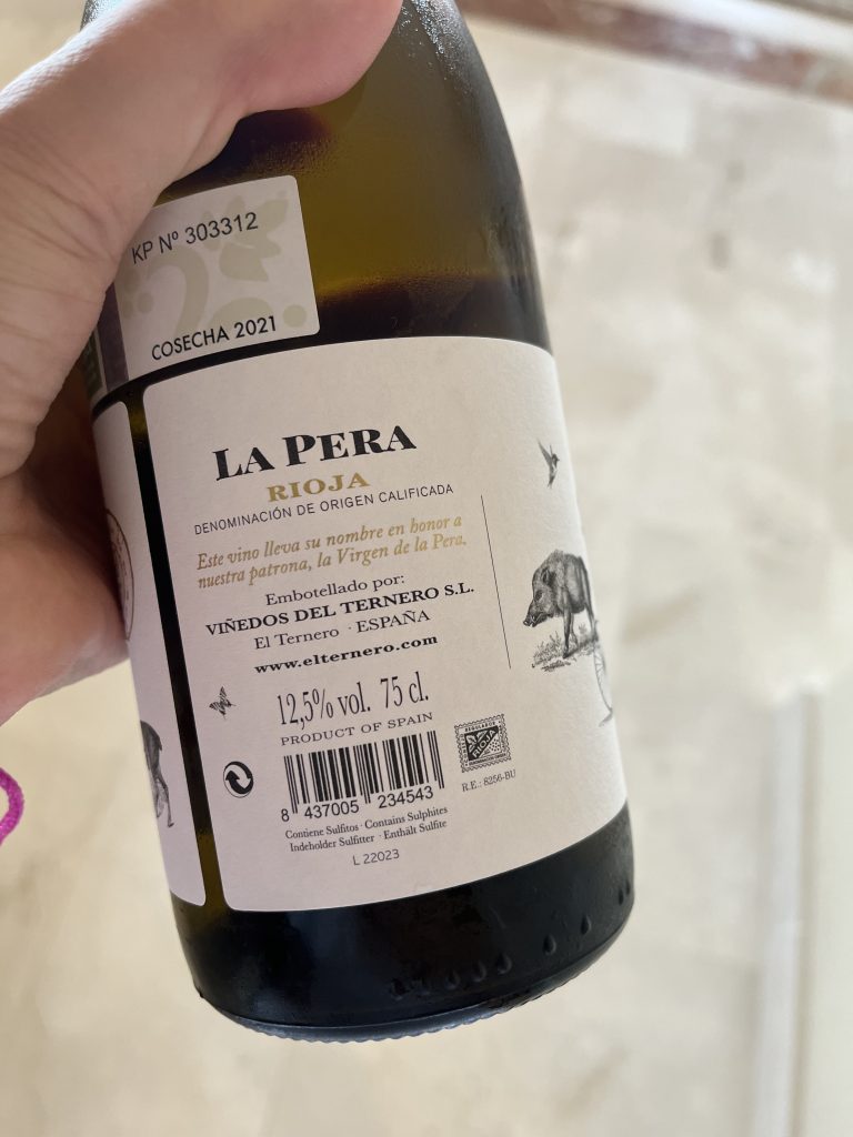 LA PERA HACIENDA EL TERNERO DOCA RIOJA